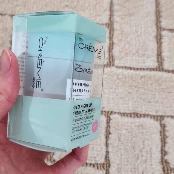The Creme Shop Overnight Lip Therapy Masque Plumping Peppermint - Picture 3 of 4